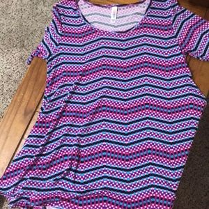 EUC XS Lularoe Perfect Tee
